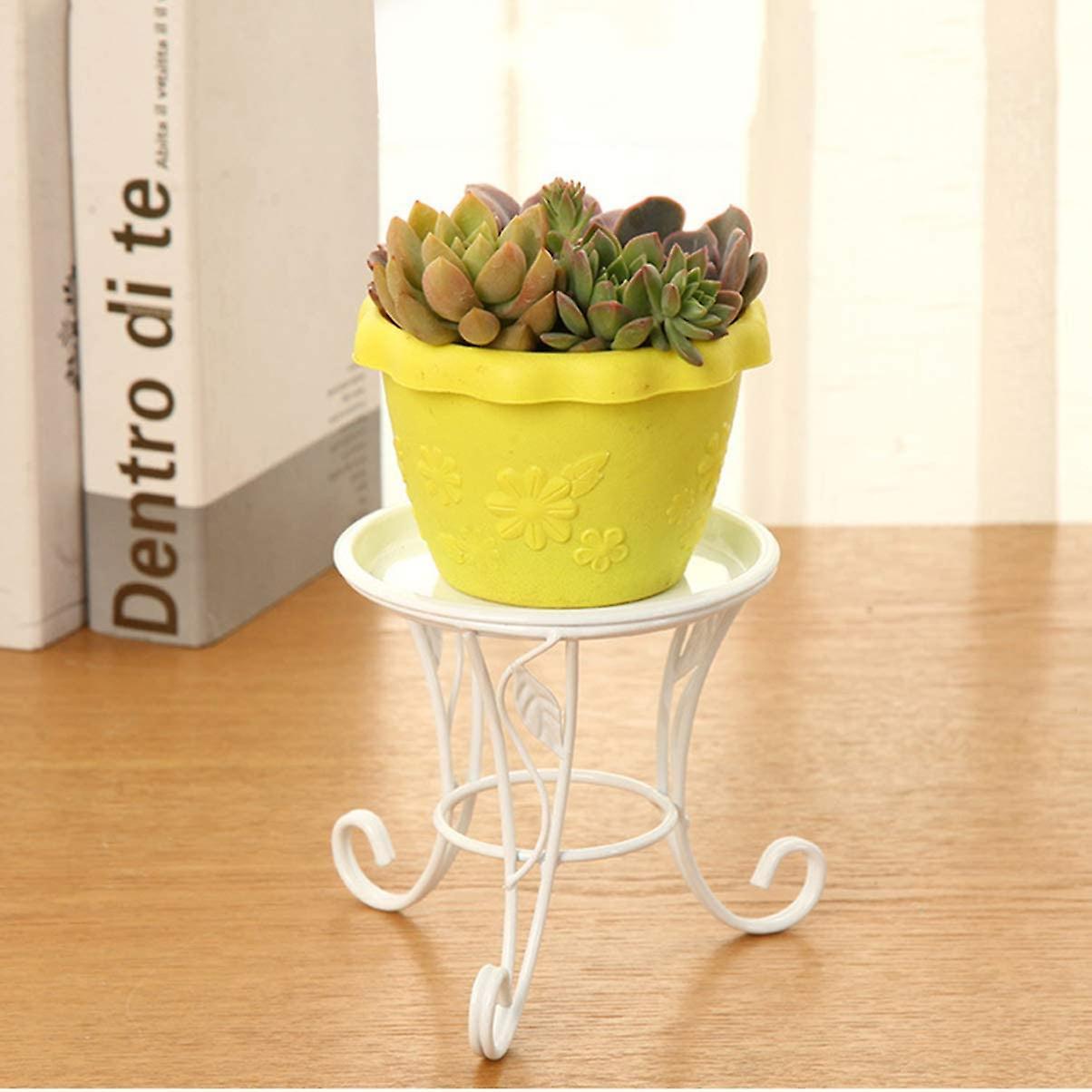 Flower Stool Metal Flower Stand,european Style Stool Balcony Floor 1