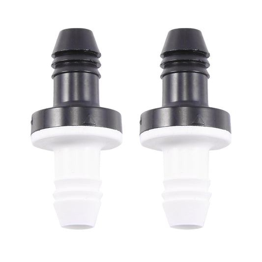 2pcs 3/8 Inch 10mm Inline Abs One Way Water Non Return Check Valve