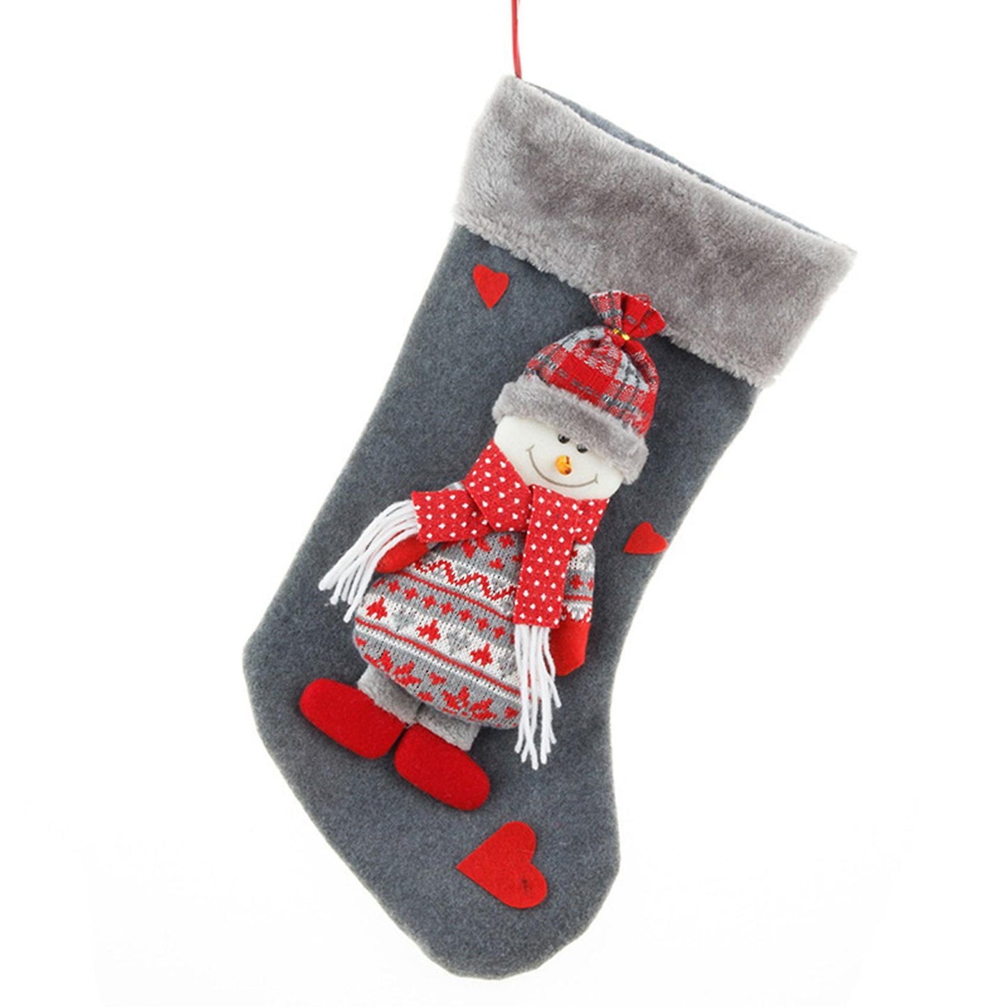 Christmas Stocking Large Xmas Gift Bags Decoration for Home Decor B