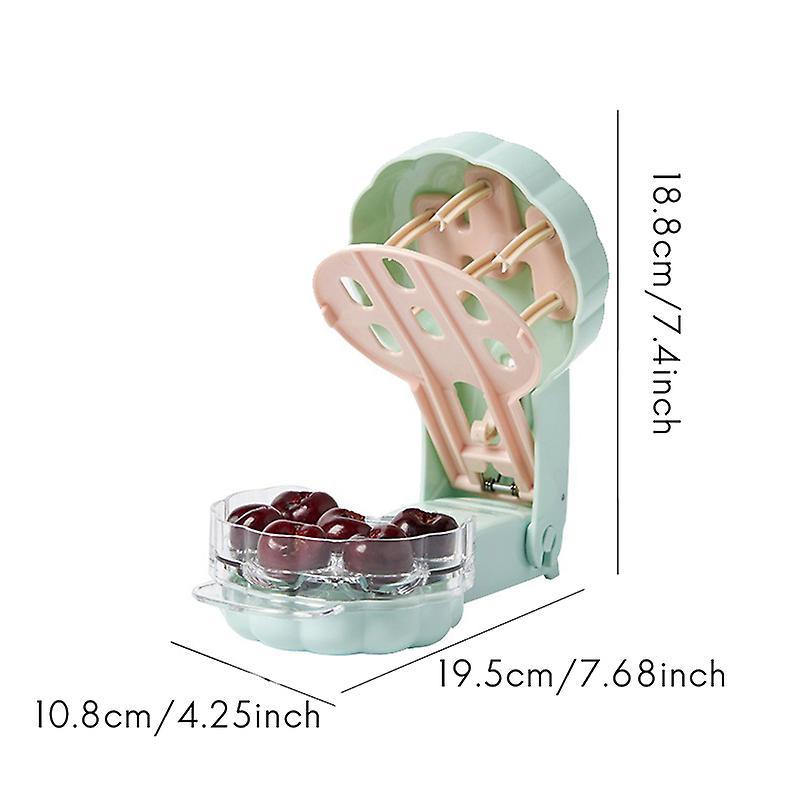 Cherry Core Remover,kitchen Gadget for Removing 6 Cherries At Once