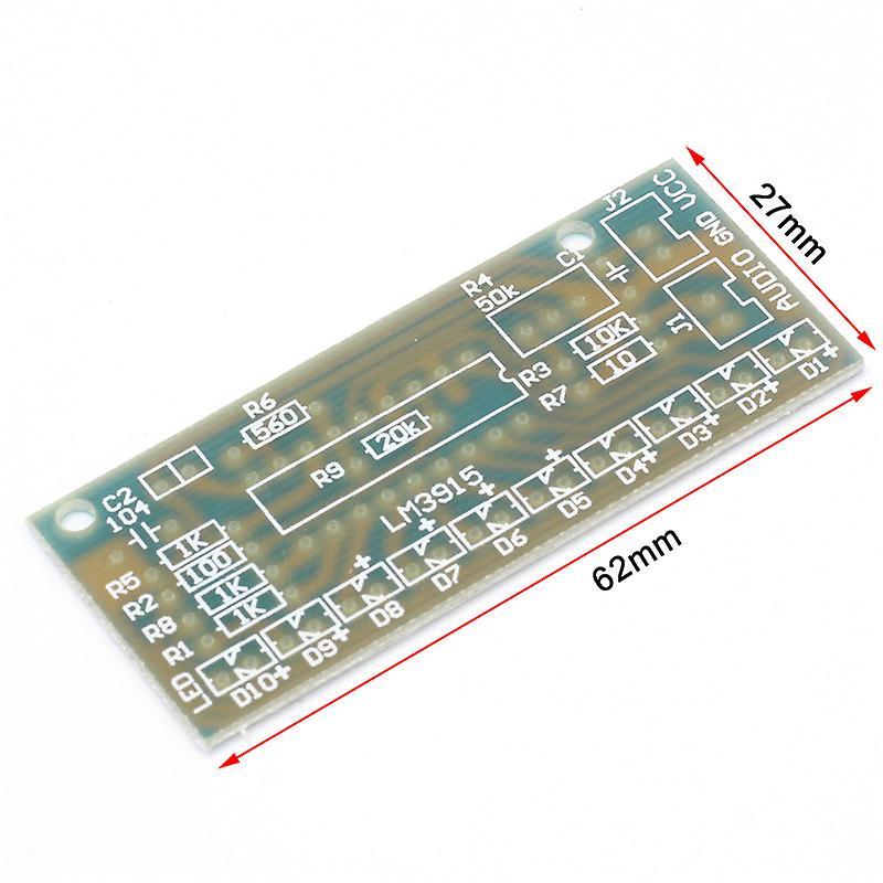 Lm3915 Audio Level Indicator Diy Kit Analyzer Level Indicator Kit