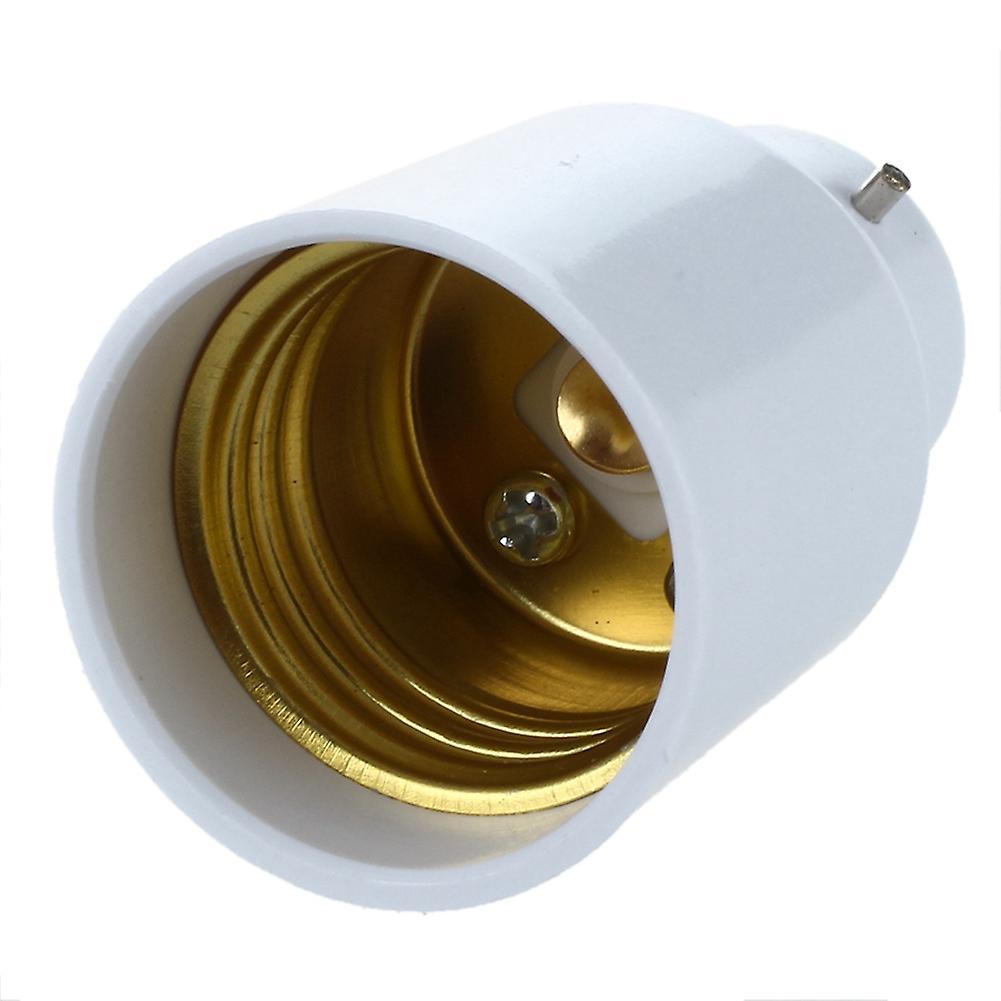 4x E27 Screw to B22 Bayonet Base Light Lamp Bulb Adapter Converter