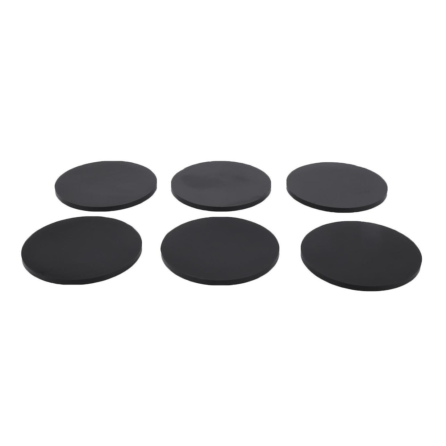 Simple Modern 6pcs Silicone Coaster Glass Placemats Non Slip