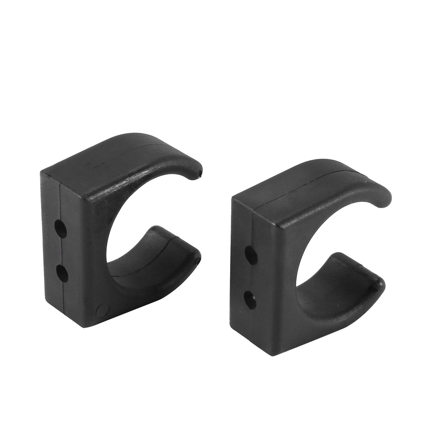 4 Pcs Nylon Ladder Clip Boat Hook Clip for Yacht Boat,black