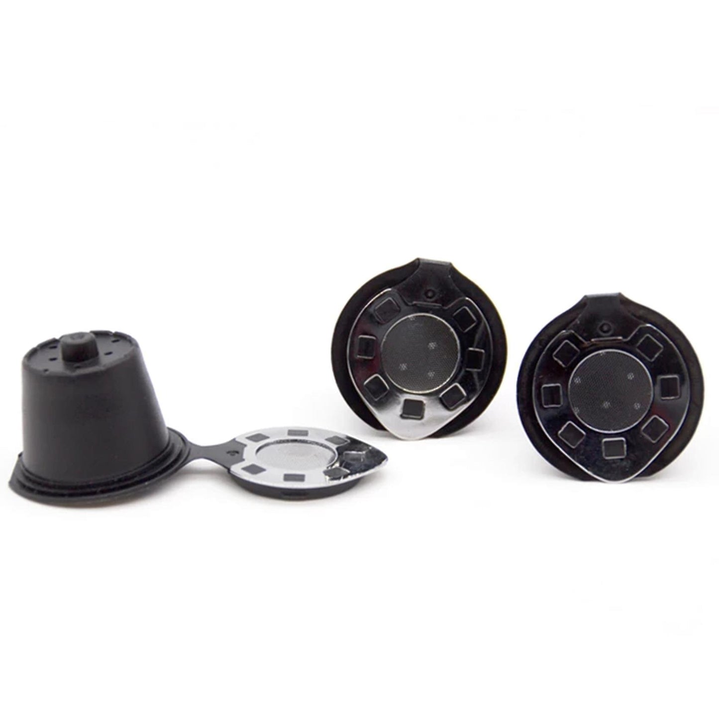 Coffee Capsules Cup for Nescafe Refillable Coffee Filter -silver