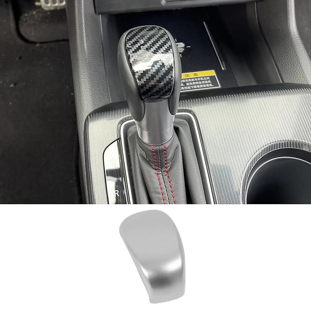 For 11th Gen Honda Civic 2022 Gear Shift Knob Cover Sticker ,silver