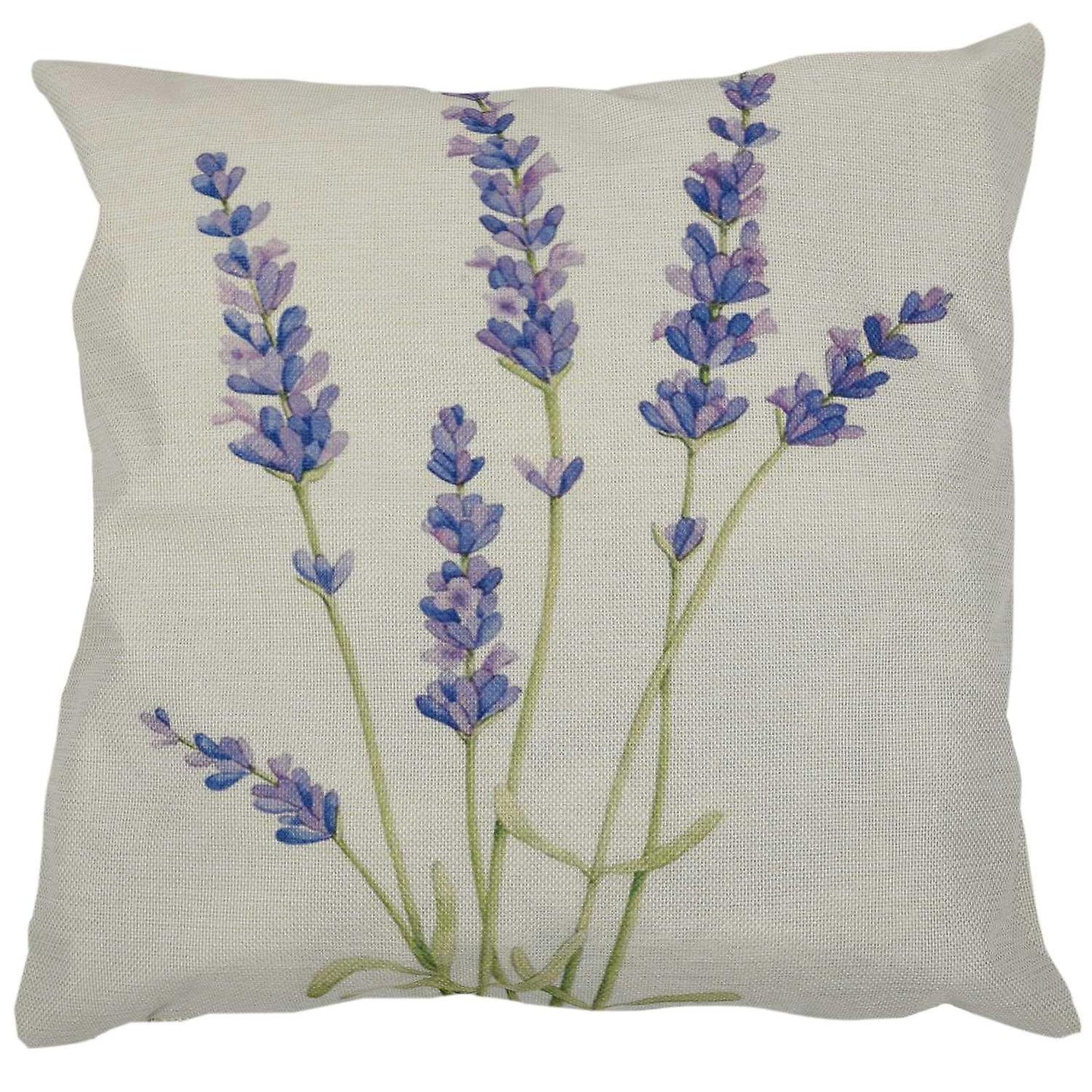Lavender Flax Pillow Case Home-decor 18 Inch Six Lavender