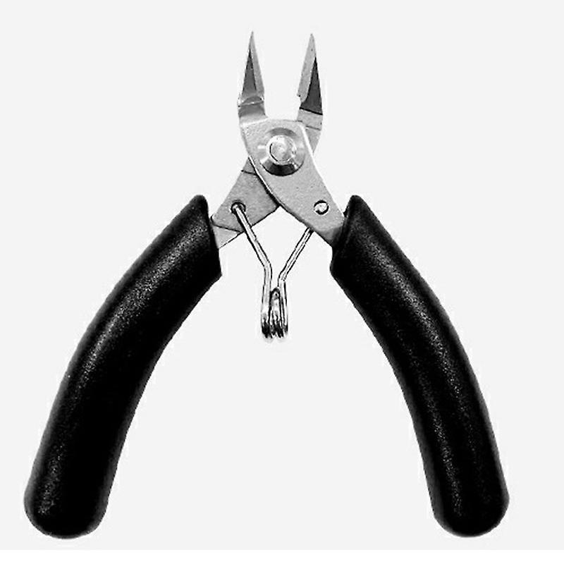Flush Side Cutter Pliers for Jewelry Wire with 
 Pvc Handle Side