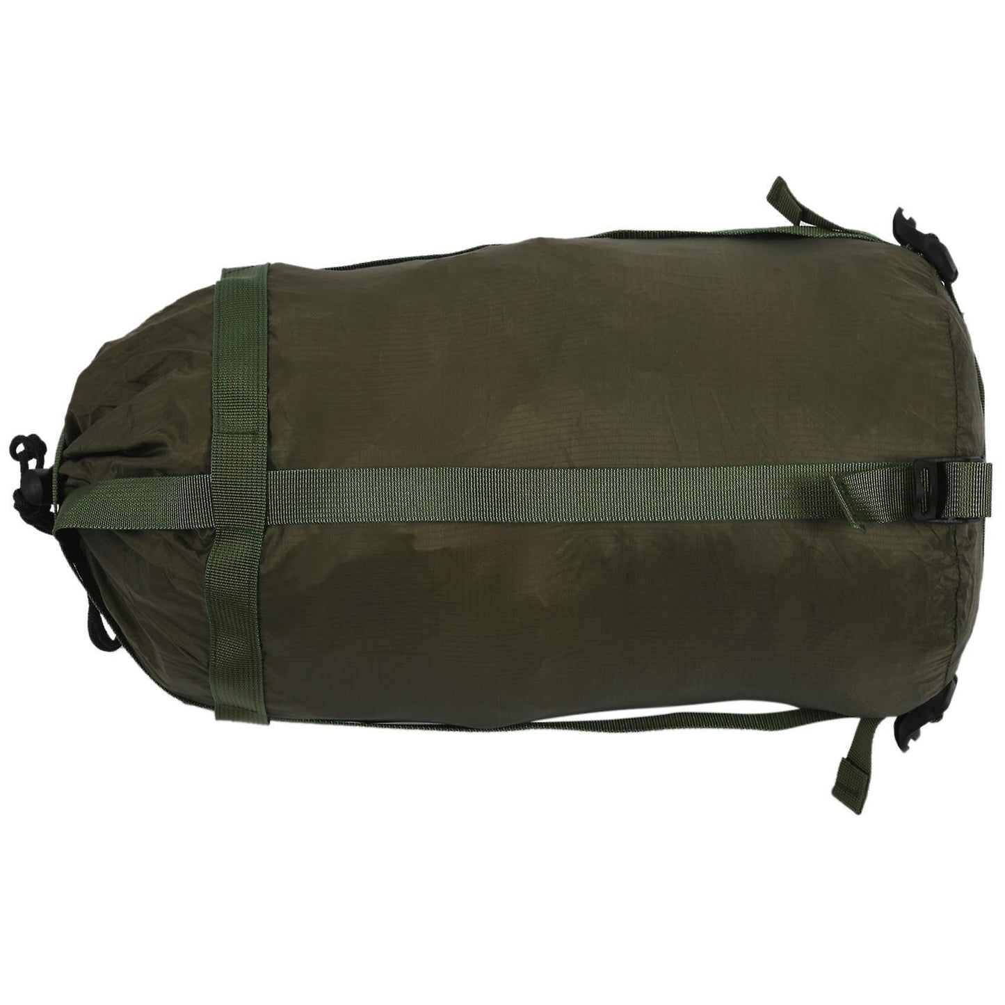 Sleeping Bag Compression Sack Pouch Camping Equipment Army Green