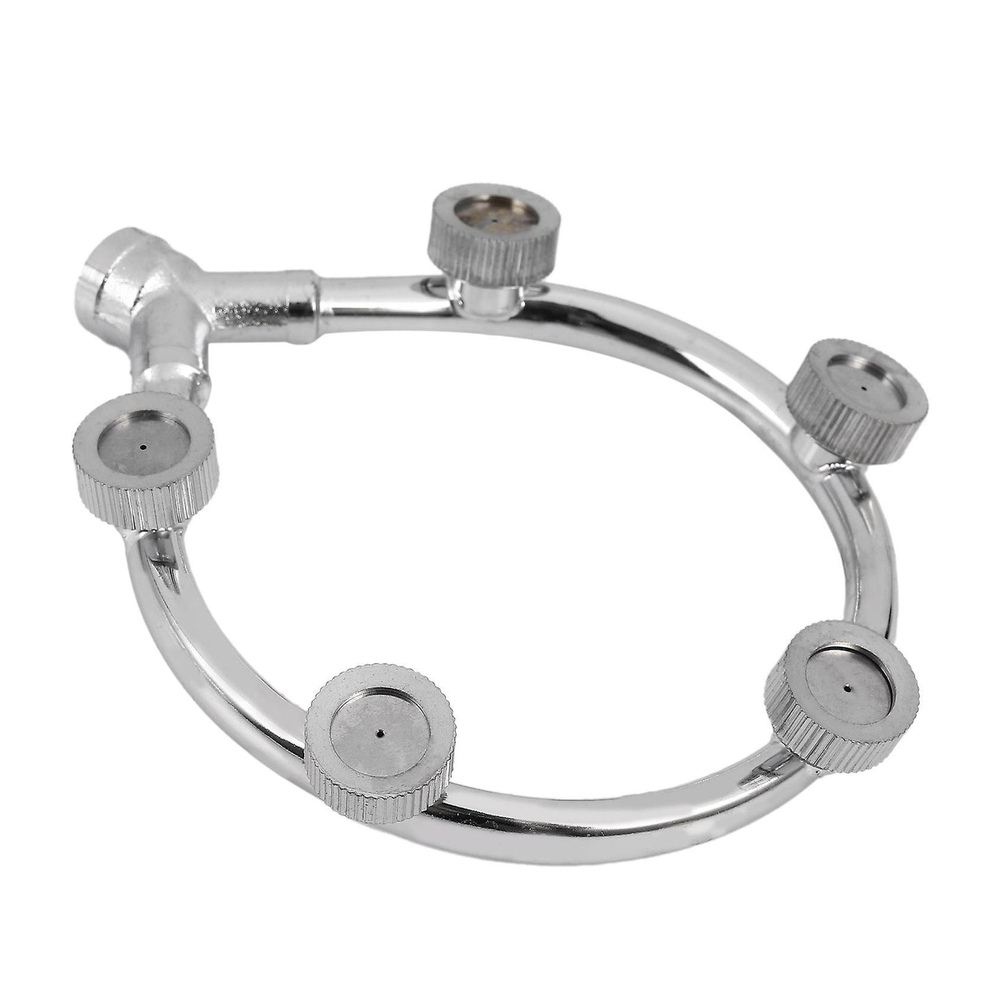Stainless Steel Fan Ring with 5 Nozzle Seats Sprayer Mist Fan