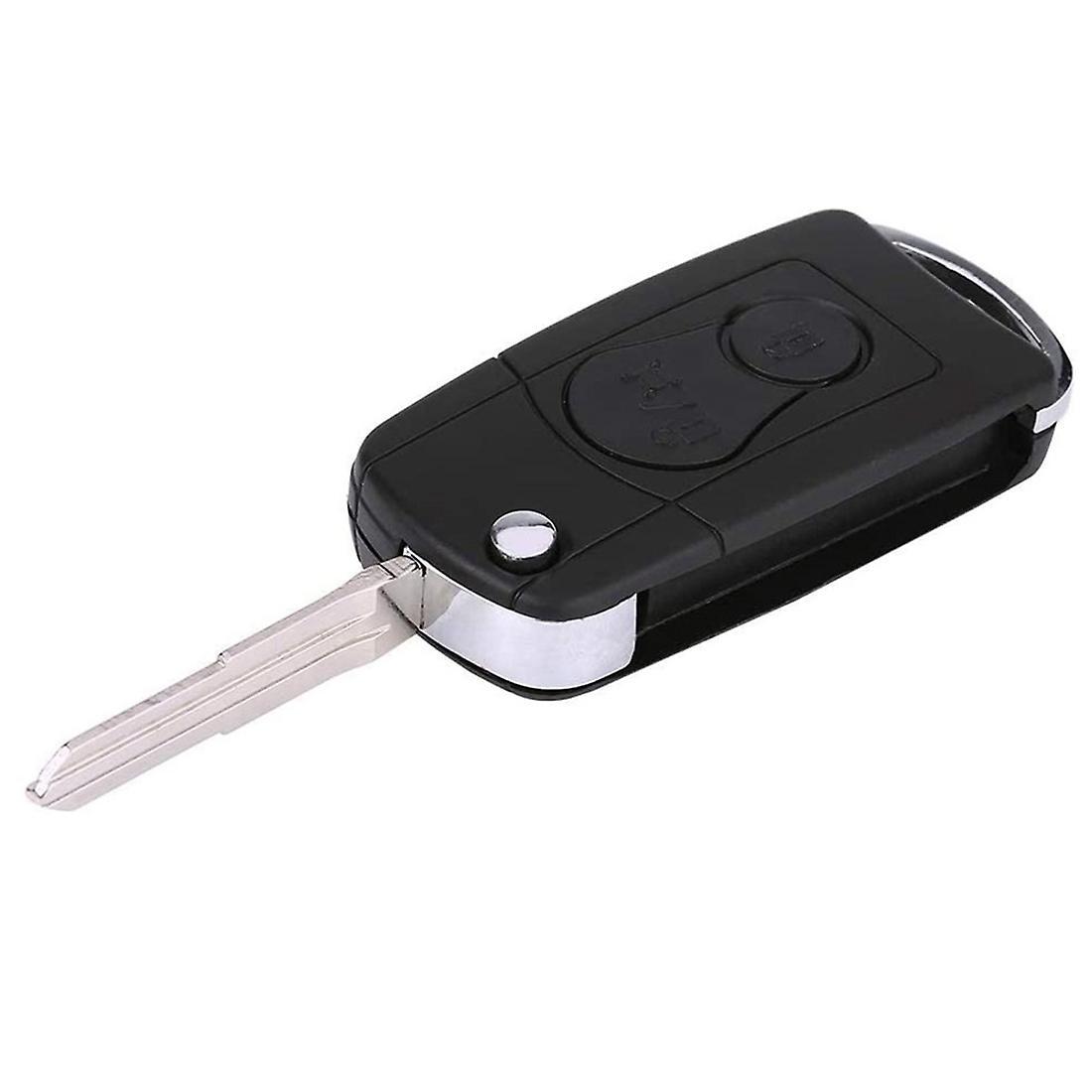 For Ssangyong Actyon Kyron Rexton Flip Remote Car Key Shell Case