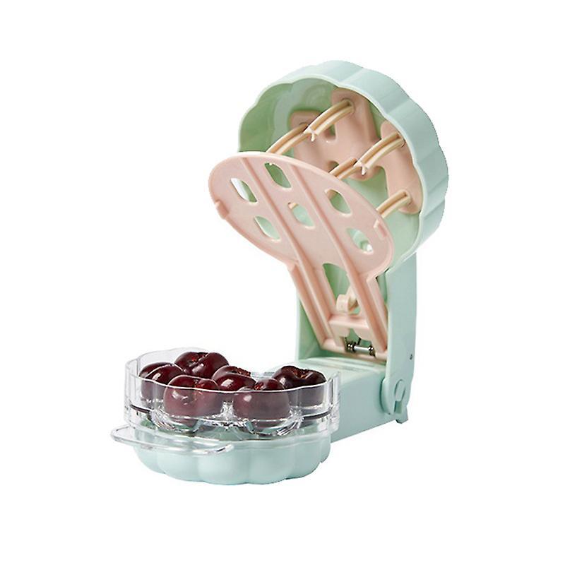 Cherry Core Remover,kitchen Gadget for Removing 6 Cherries At Once