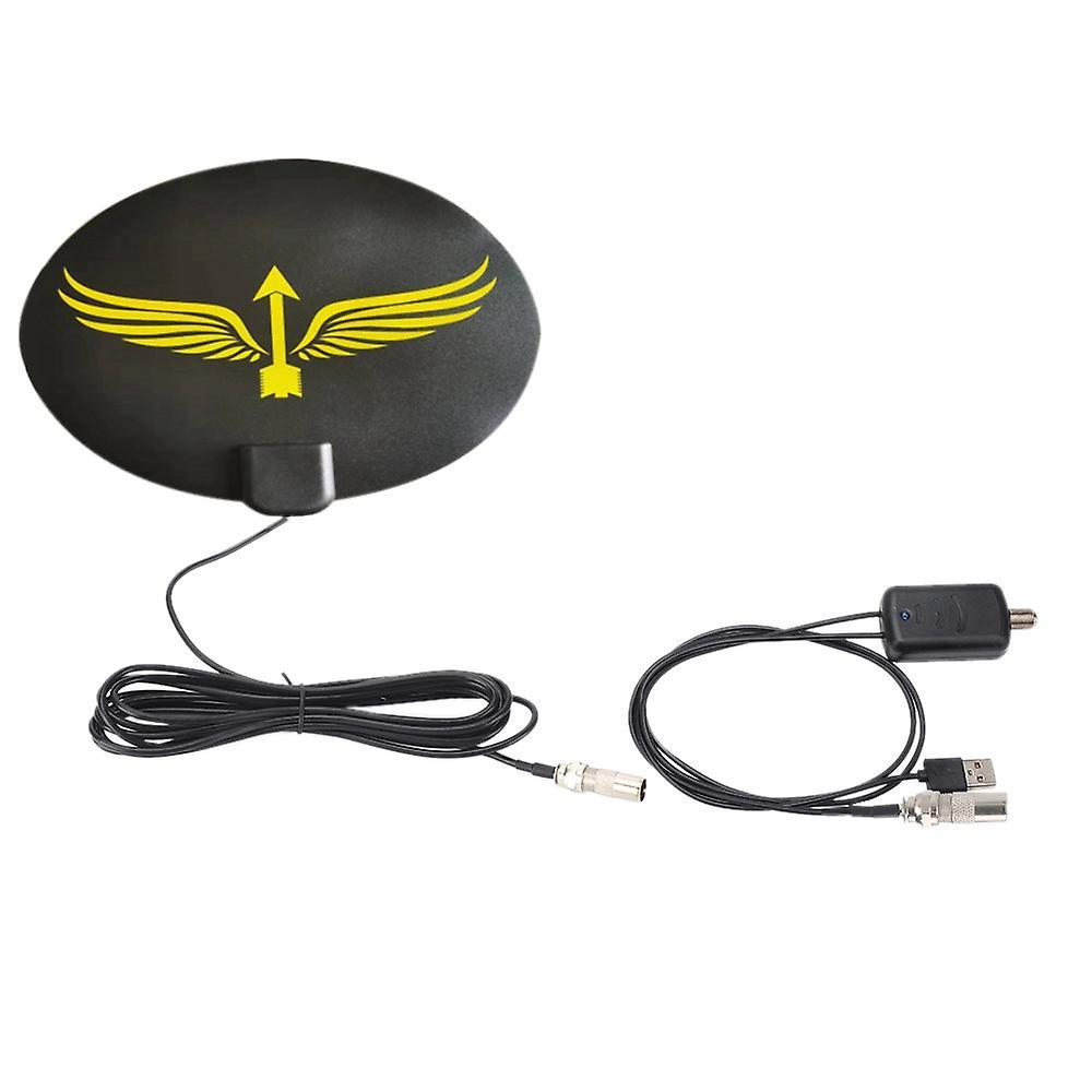 5000 Miles 4k Digital Antenna Dvb-t2 Hd Tv High Gain with Amplifier
