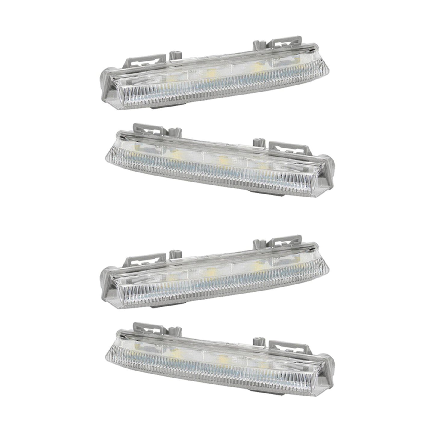 2pcs Front Drl Fog Light for Mercedes-benz W204 W212 C250 C350 E350