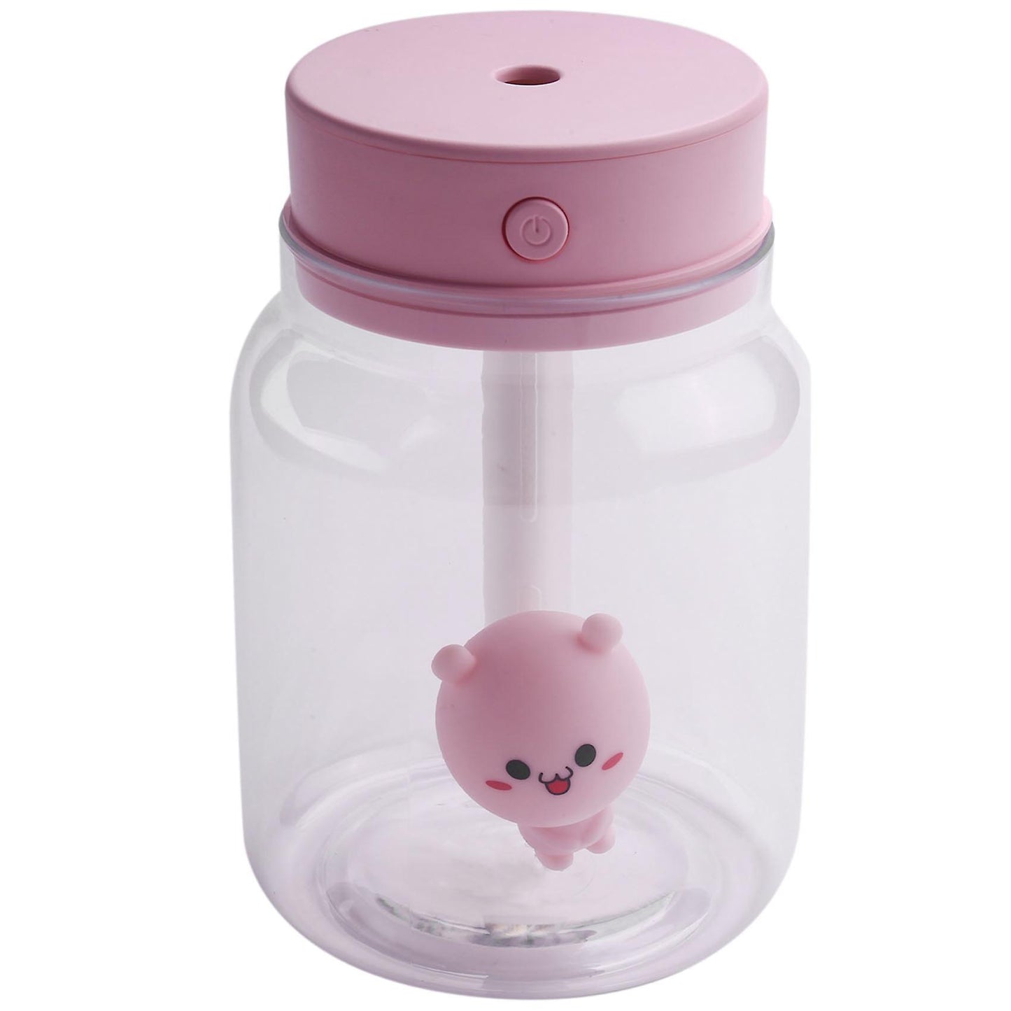 Humidifier Mini Usb Small Household Sprayer Luminous Cup Pink