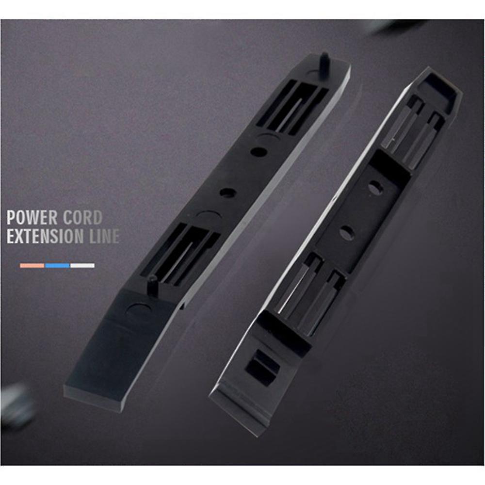 4 Pairs Hard Drive Rails Chassis Cage Accessories Plastic Rails