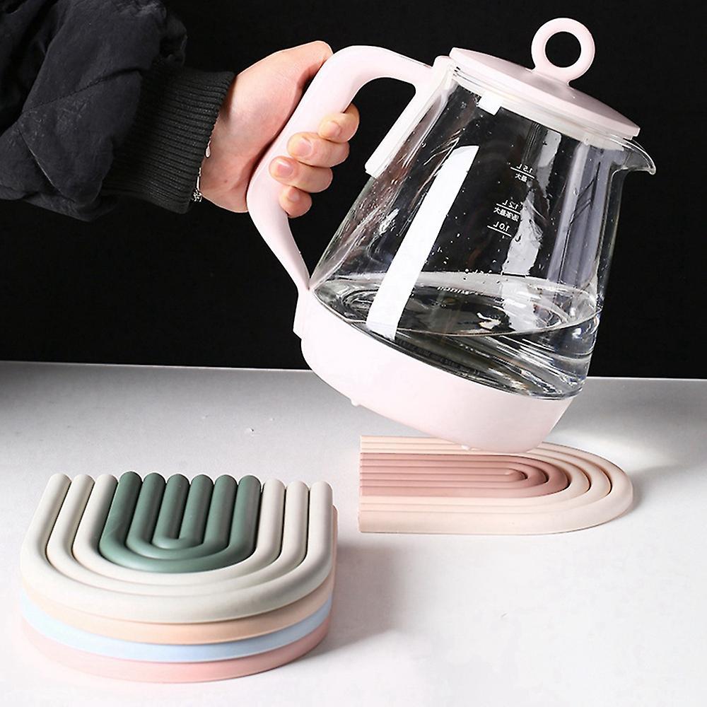 For Drinks Silicone Removable Insulation Pad for Coffee Coasters A