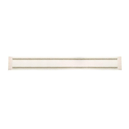 Macrame Table Runner, Cream Beige Boho Table Runner with Tassels