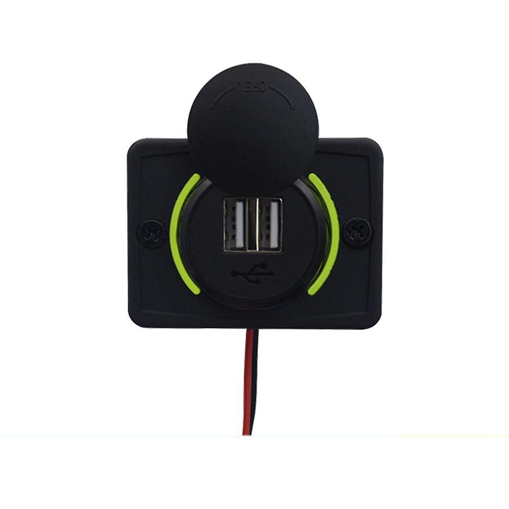 Universal Car Charger Dc 12-24v 3.1a for Car Bus Boat Camper B