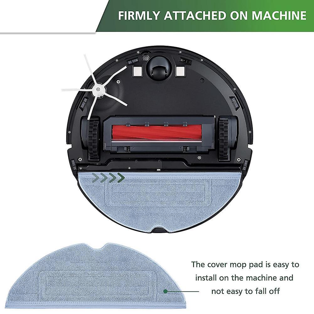 Mop Cloth Pads Compatible for Xiaomi Roborock S7 T7s T7plus Vacuum