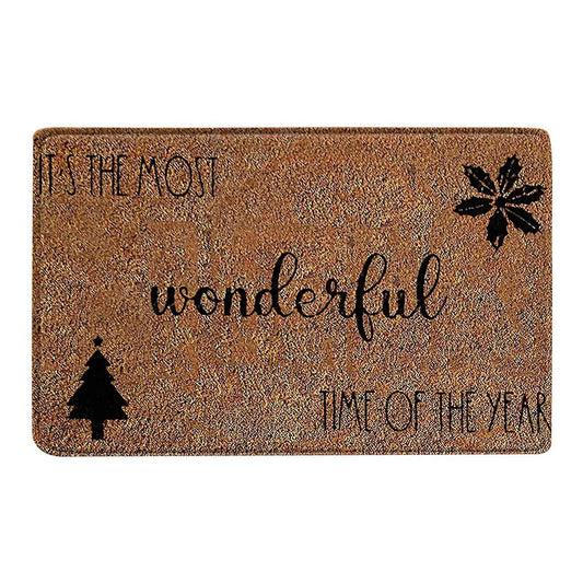 Christmas Door Mat Welcome Decor Door Mats Printing Floor Mat C