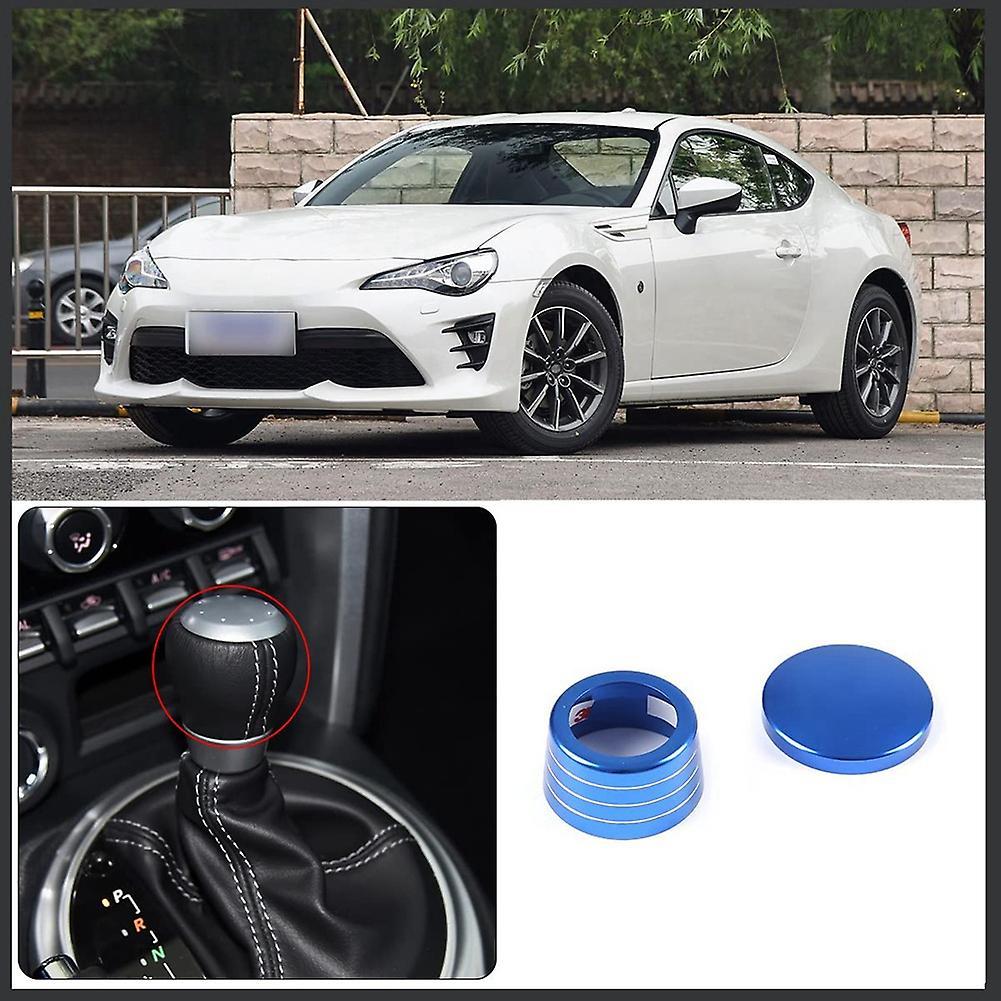 For Toyota 86 Subaru Brz 2012-2020 Car Aluminum Alloy Gear, Blue