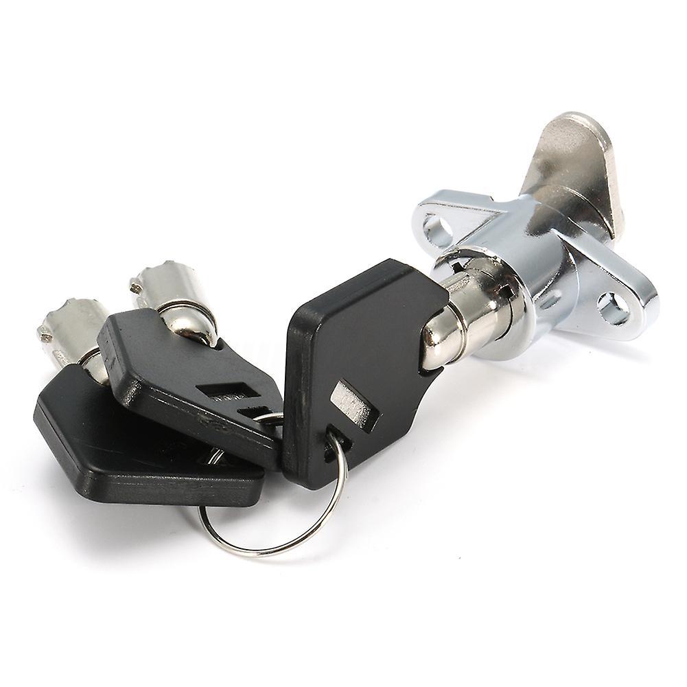 2x Hard Saddlebag Lock 3 Keys Set for Harley Touring