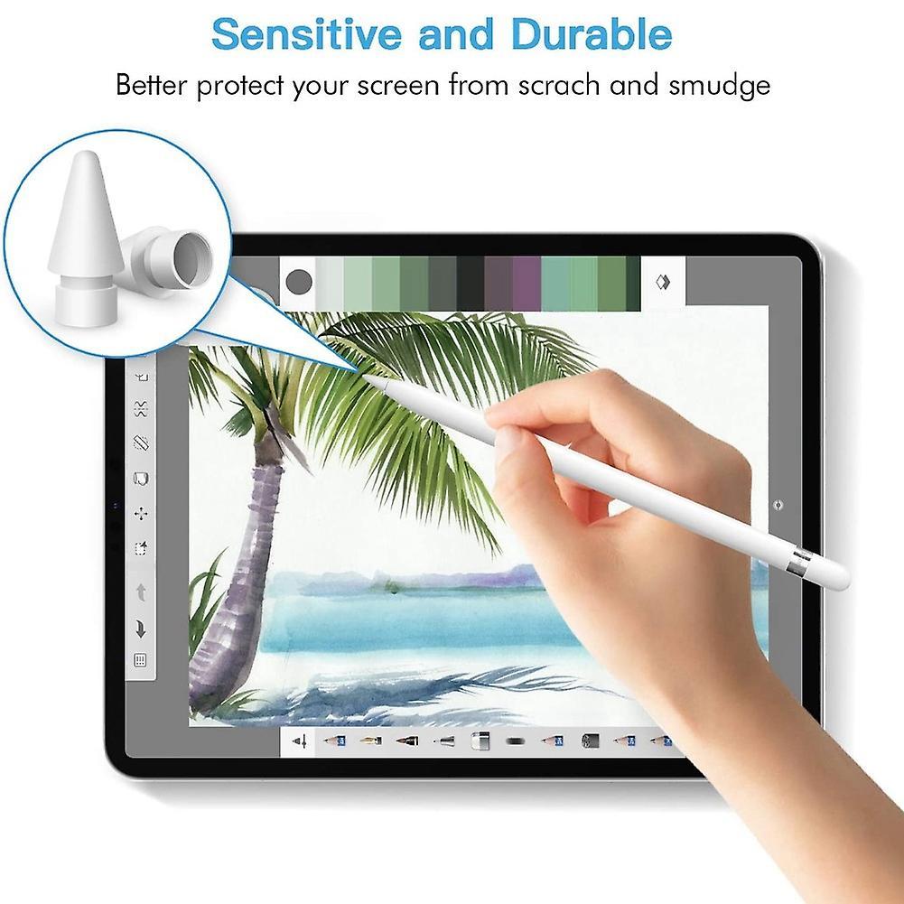 4 Pack Replacement Tip for Apple Pencil Nibs (white)