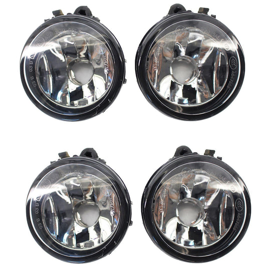 2x Pair Front Bumper Fog Lamp Lights For-bmw Not Including Bulb