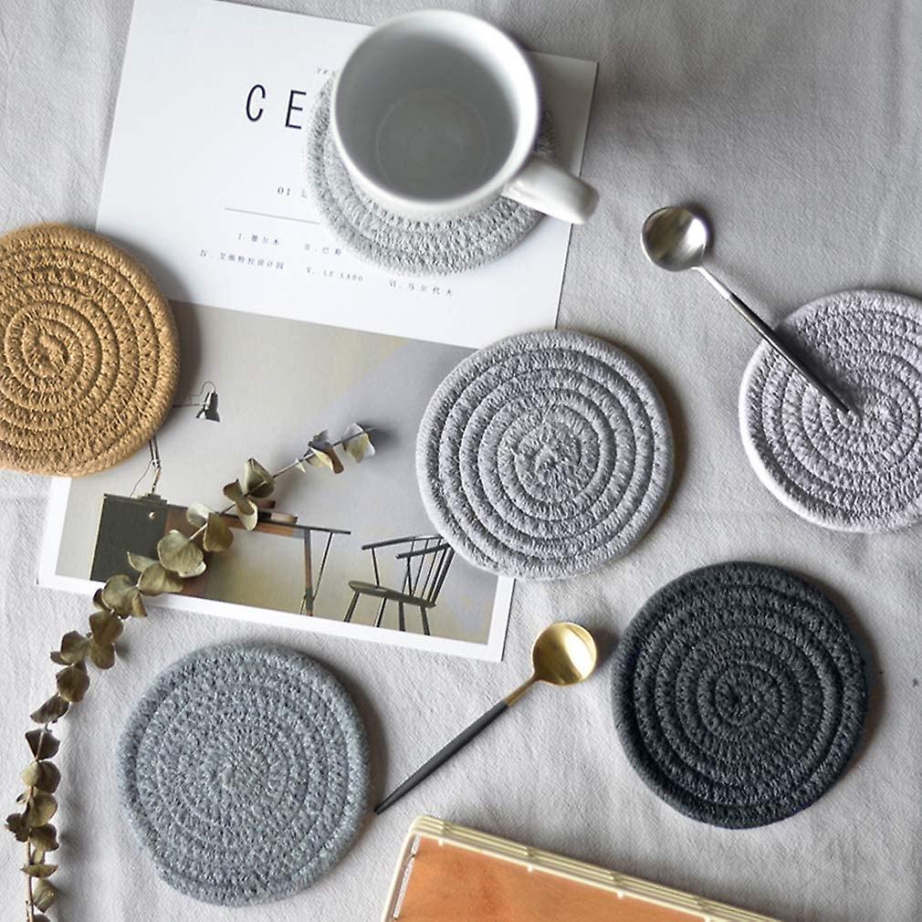 Drink Coasters with Holder, for Tabletop Protection Thicker