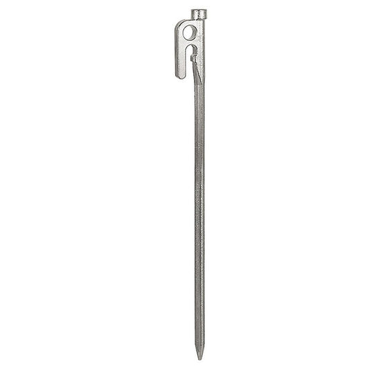 Outdoor Stainless Steel Nails Canopy Tent Windproof , Silver 30cm