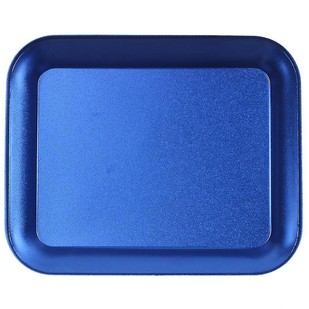 Screw Tray with Magnetic Pad for Rc Model Car Repair Tool Blue