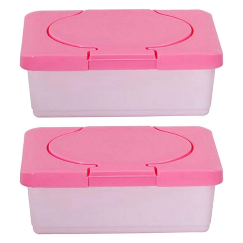 Dry & Wet Tissue Paper Case Wipes Napkin Storage Box Holder Container