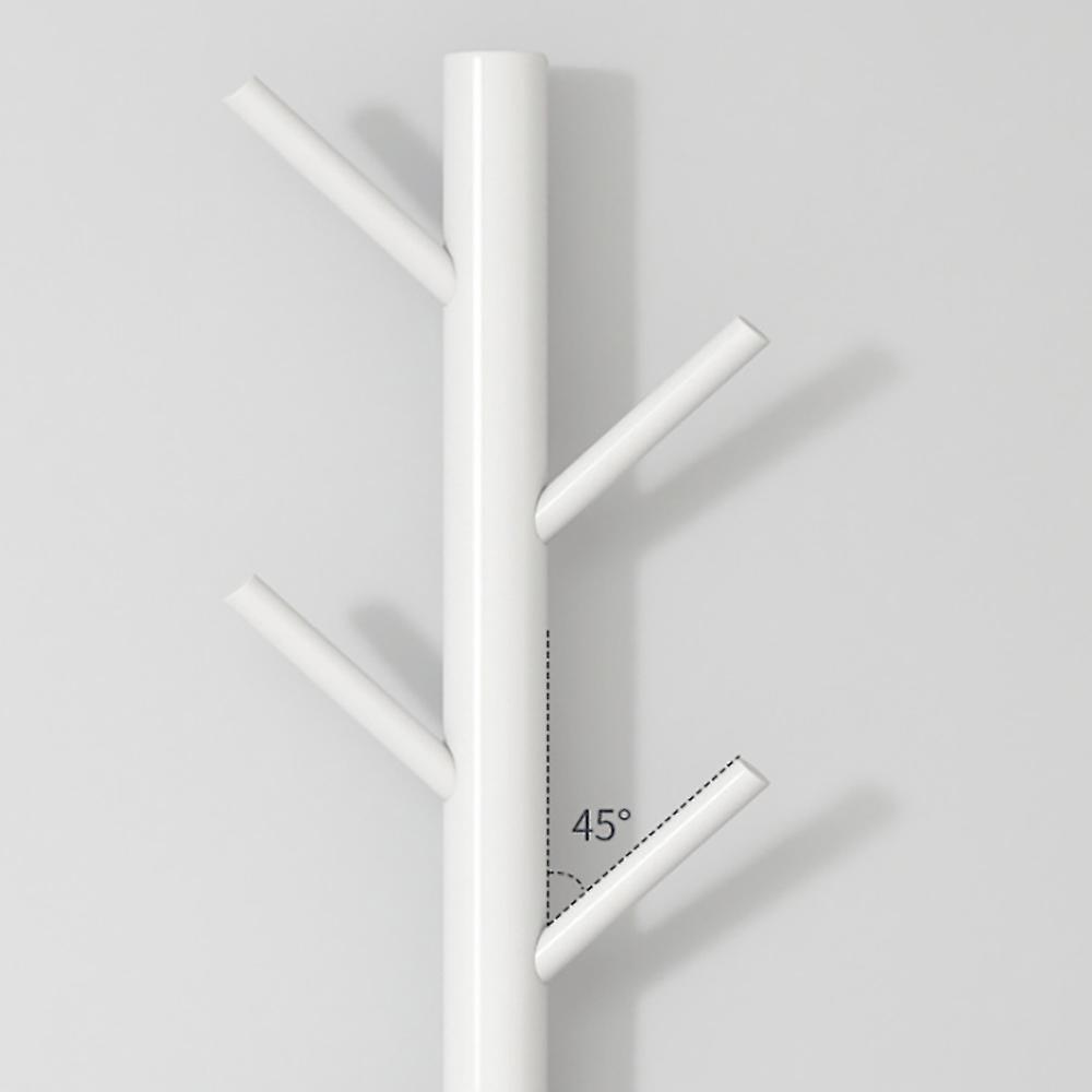 Hanging Coat Rack Modern Wall-mounted Vertical Wooden Hat Hooks A