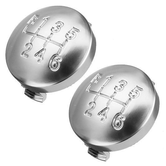 2x Gear Shift Knob Cap Cover for Alfa Romeo 159 Brera Spider