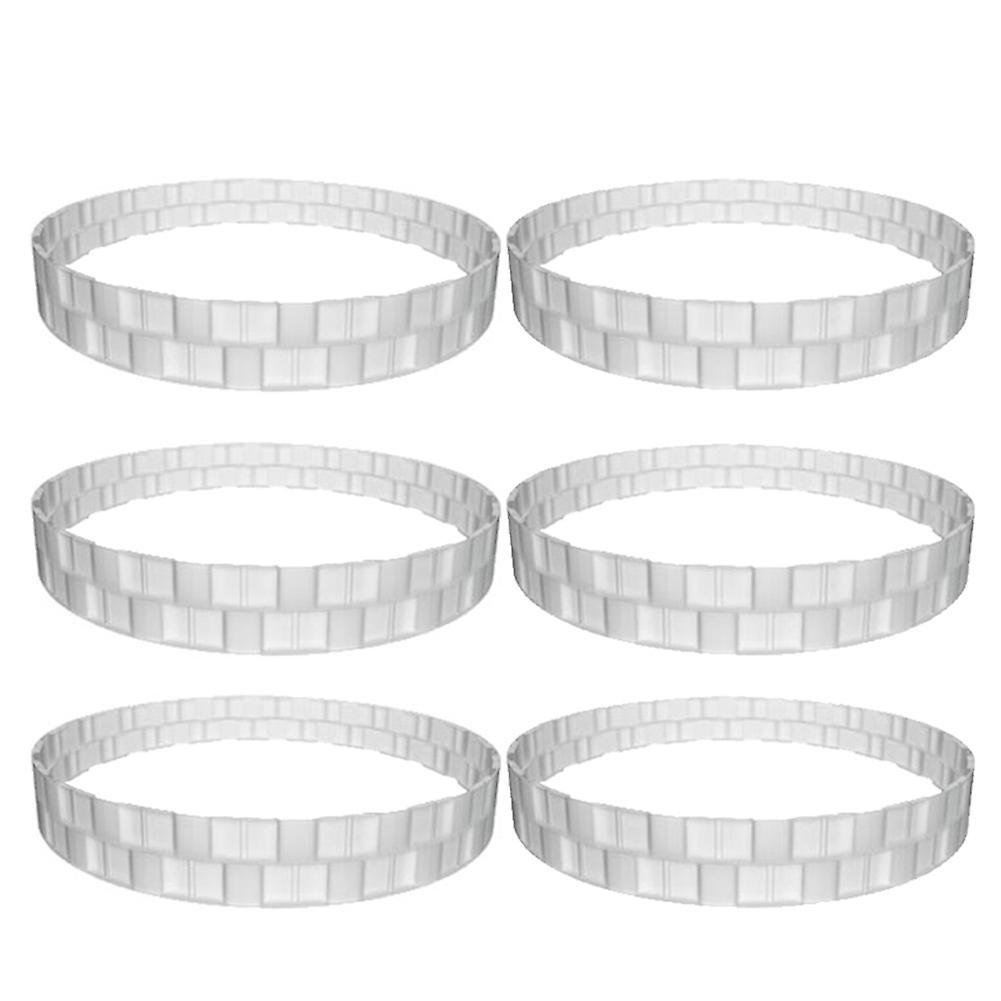 6pcs for Ecovacs Xiaomi Mijia Anti-wear Tire Skin Accessories