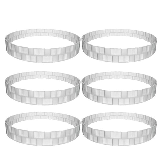 6pcs for Ecovacs Xiaomi Mijia Anti-wear Tire Skin Accessories