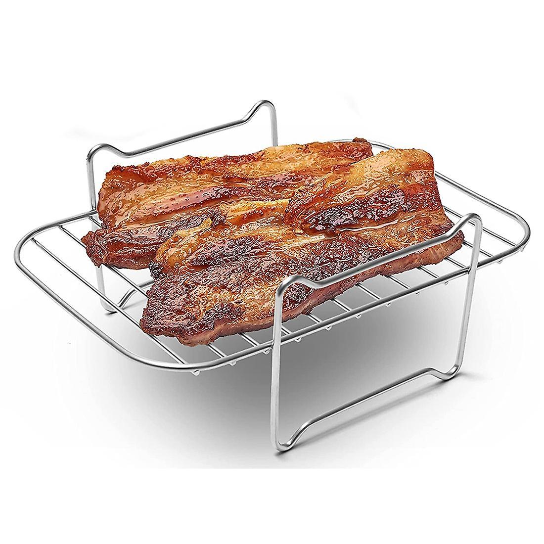Air Fryer Rack for Basket Dehydrator Rack for Ninja Foodi Dz201/401