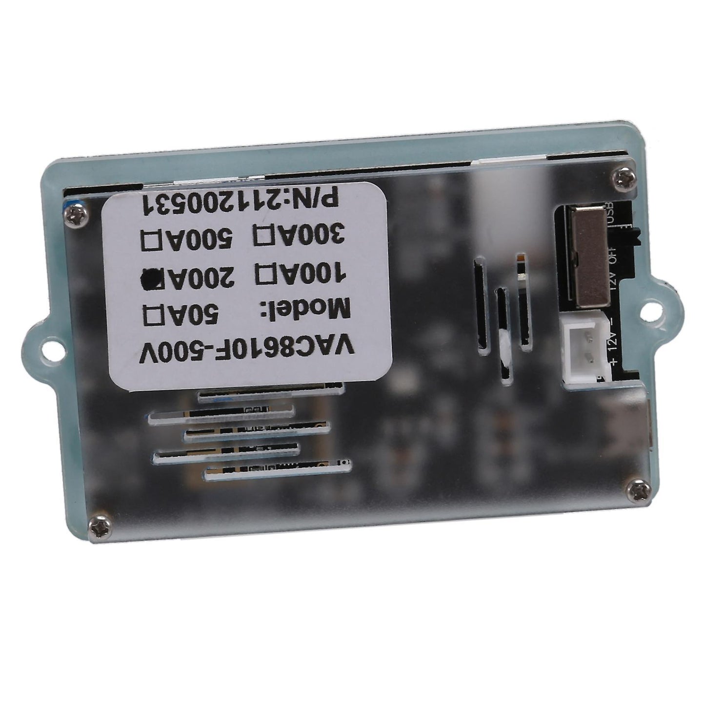 2.4inch Dc 500v Wireless Voltage Meter Voltmeter Ammeter(200a)
