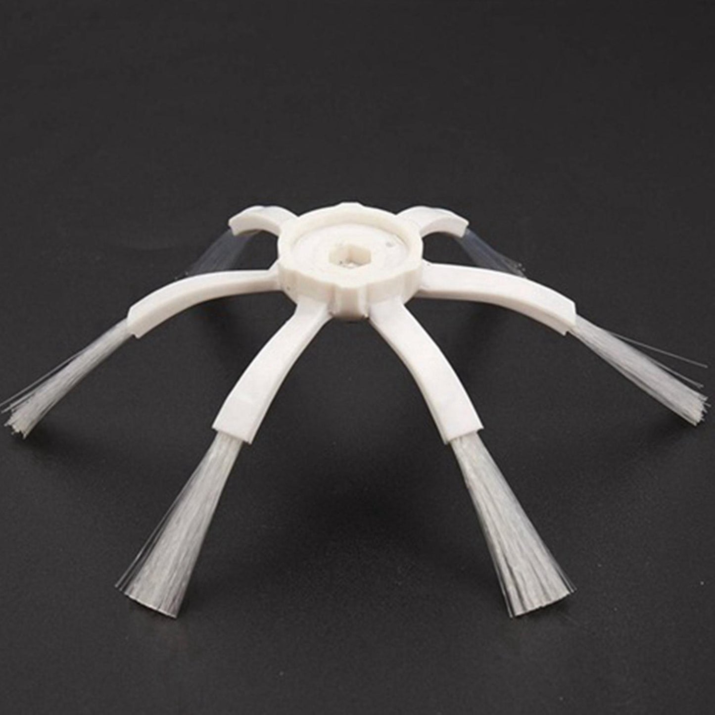 8x White 6 Arms Side Brush for Xiaomi 1s Mi Robot 2 Roborock S50 S51