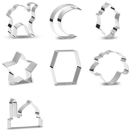 Eid Mubarak Cookie Mould Diy Cake Baking Tool Home Decoration