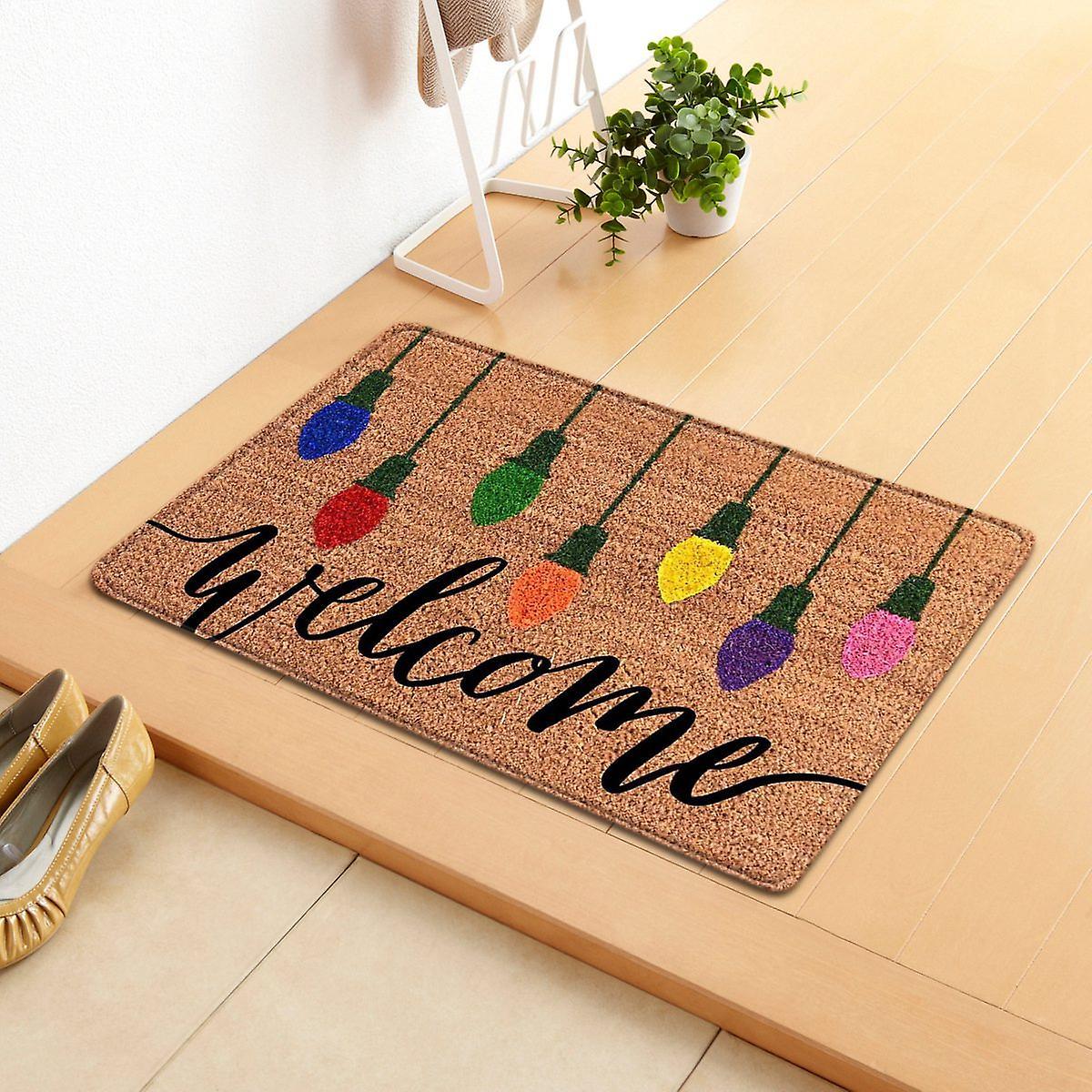 Doormat Christmas Doormats Welcome Home Carpet Xmas Kitchen Rug