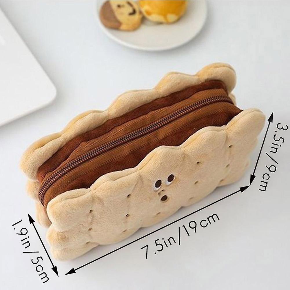 Pencil Bags Stationery Trousse Large Capacity Plush Cute Pen Case
