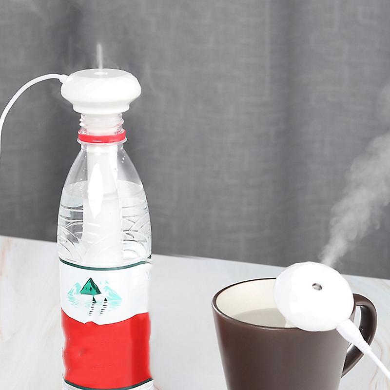 White Adjustable Height Donut Usb Humidifier Ultrasonic Mist Make