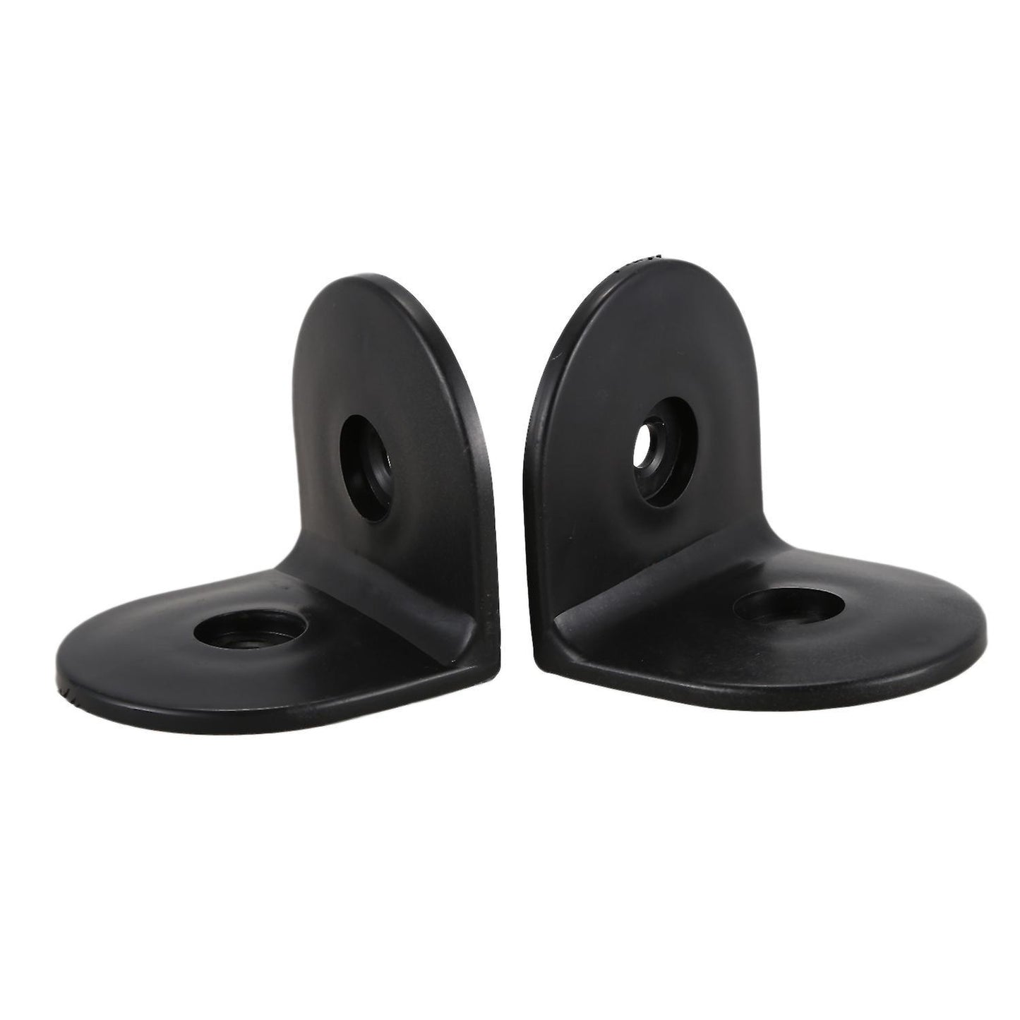 50mmx50mm Plastic L Shaped Right Angle Corner Brace Brackets 8 Pcs