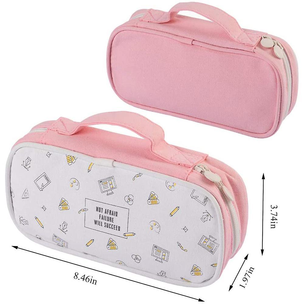 Pencil Case Bag Marker Holder Office School Supplies for Girls Kids