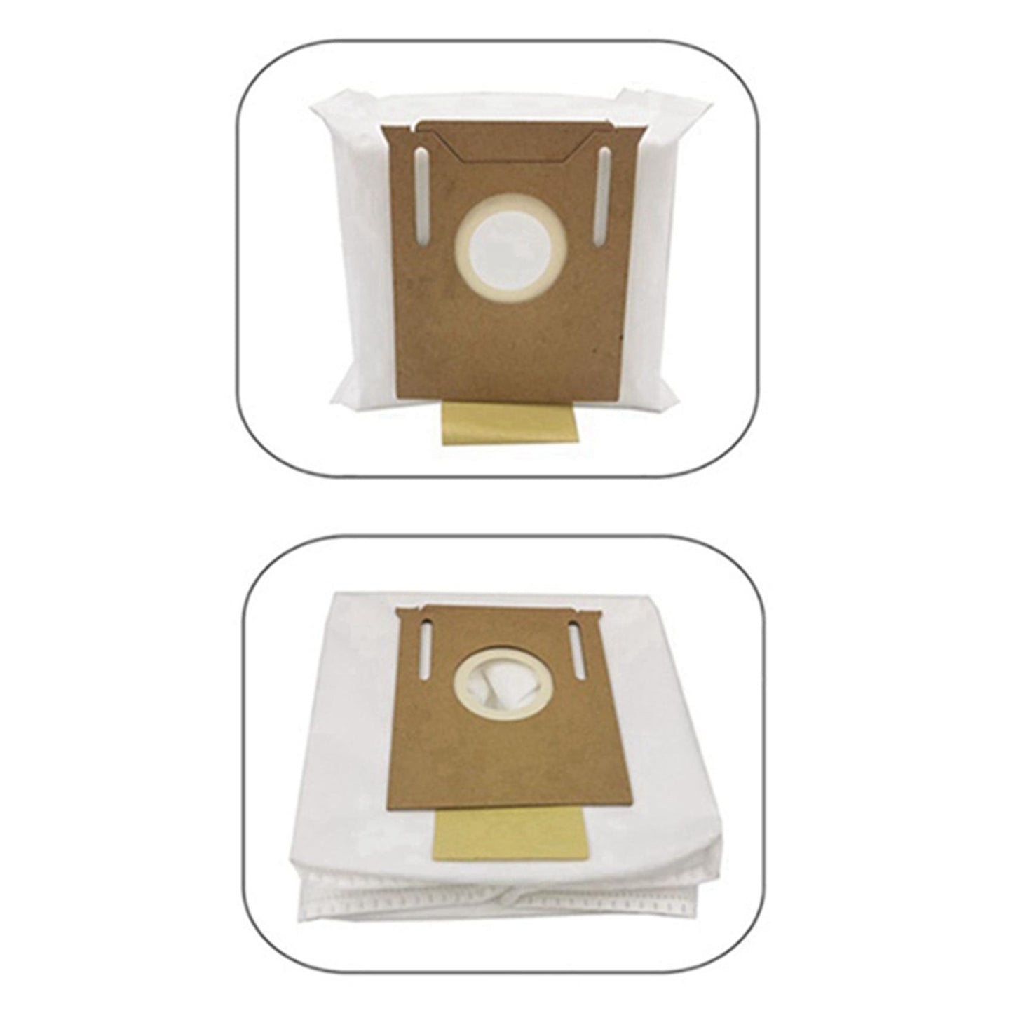 50 Pack Vacuum Dust Bags for Ecovacs Deebot Ozmo T8 & T8 Aivi Robot
