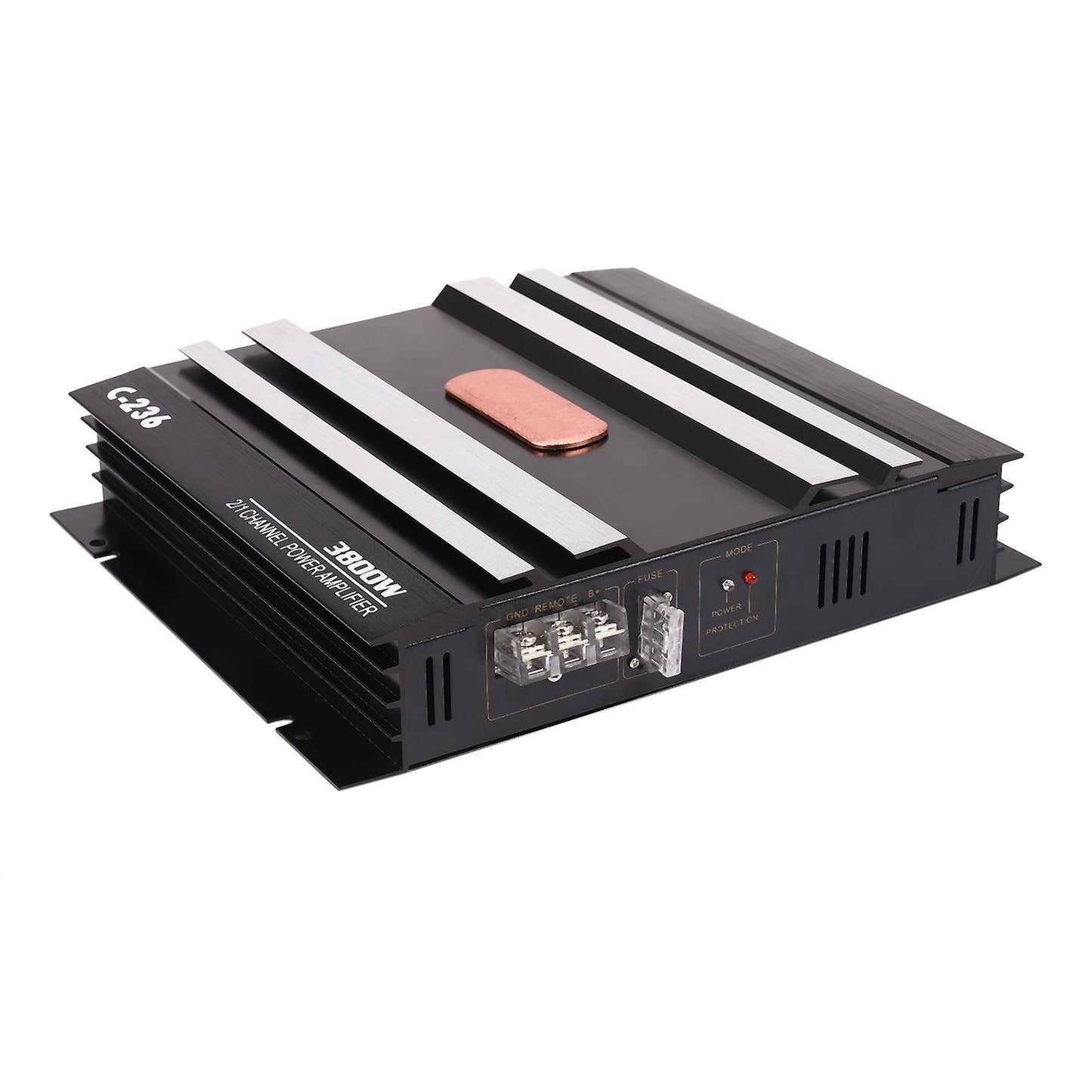 3800w 2 Channel Power Amplifier 12v Car Audio Amplifier Bass Amp