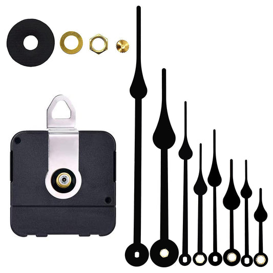 23mm High Torque Quartz Diy with 4 Pairs Black Hands Diy Clock A