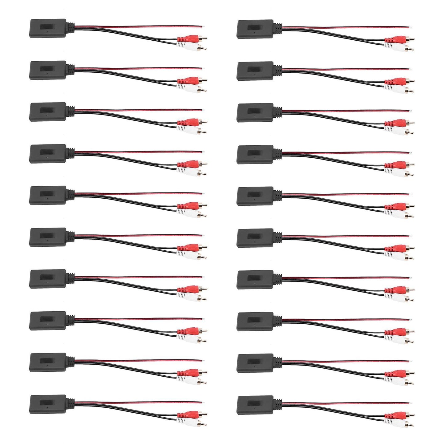 20x Car Universal Bluetooth Module Music Adapter Rca Aux Audio Cable